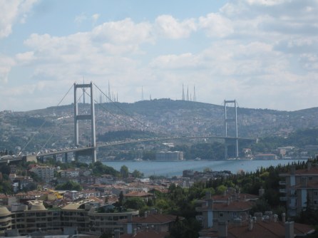Walk the Bosphorus Bridge in Turkey