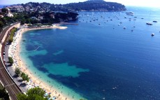 View of Villefranche from above.